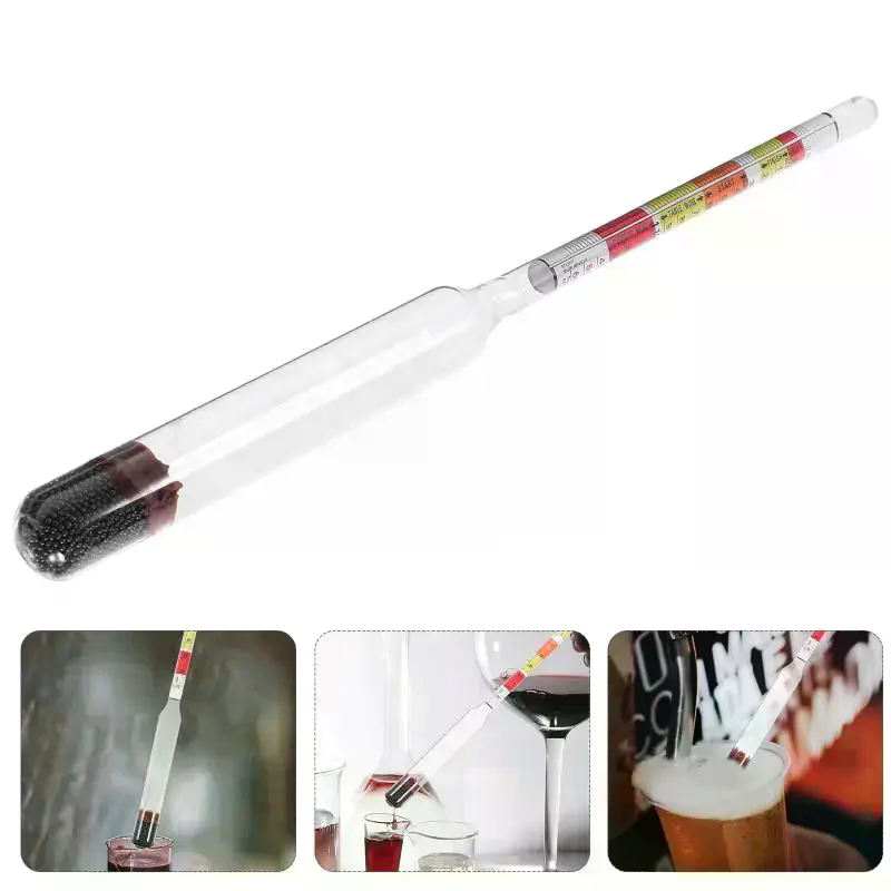 Wine Beer Cider - مقياس كثافة ثلاثي النطاقات لاختبار النبيذ