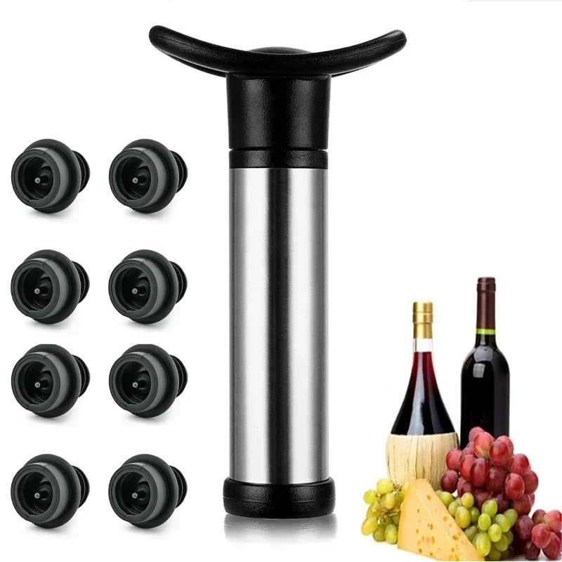 Wine Stopper Vacuum - مجموعة مضخة نبيذ فراغية ، فتاحات