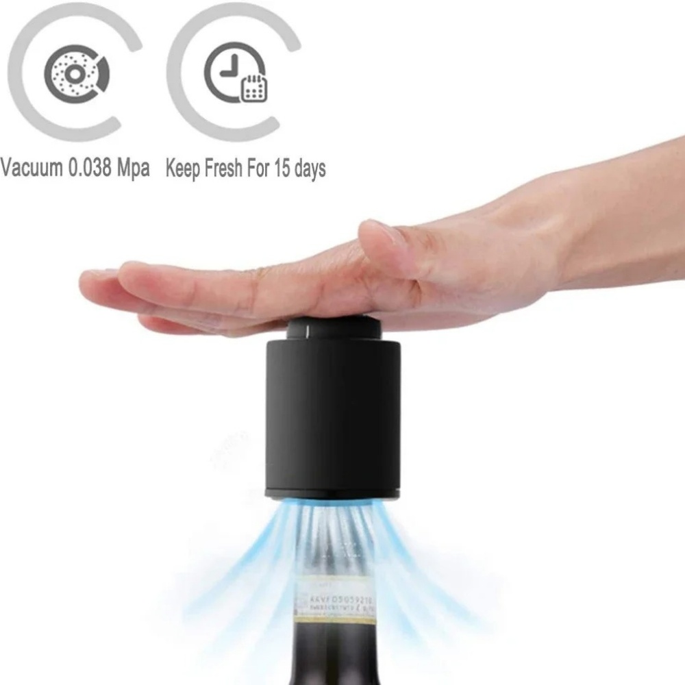 سدادة نبيذ قابلة لإعادة الاستخ - مراجعة Wine Stopper Vacuum وسعره