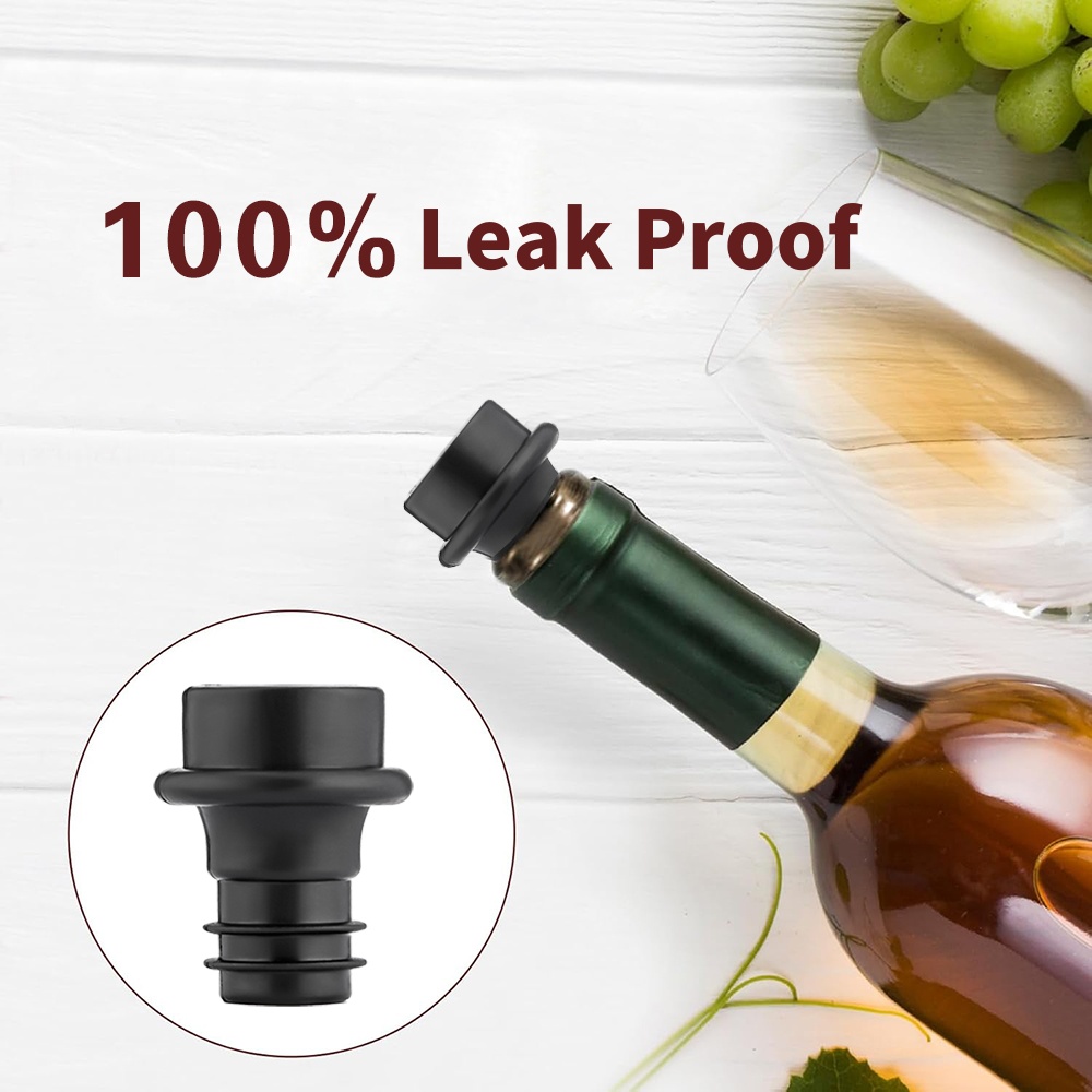 WOTOR النبيذ سدادات ABS البلاس - مراجعة Wine Stopper Vacuum وسعره