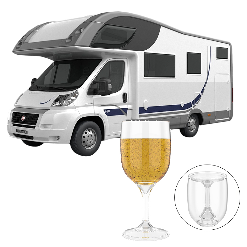 للطي كأس للنبيذ شفافة الغذاء ا - مراجعة Wine & Beer Unlimited Spirits Photos وسعره