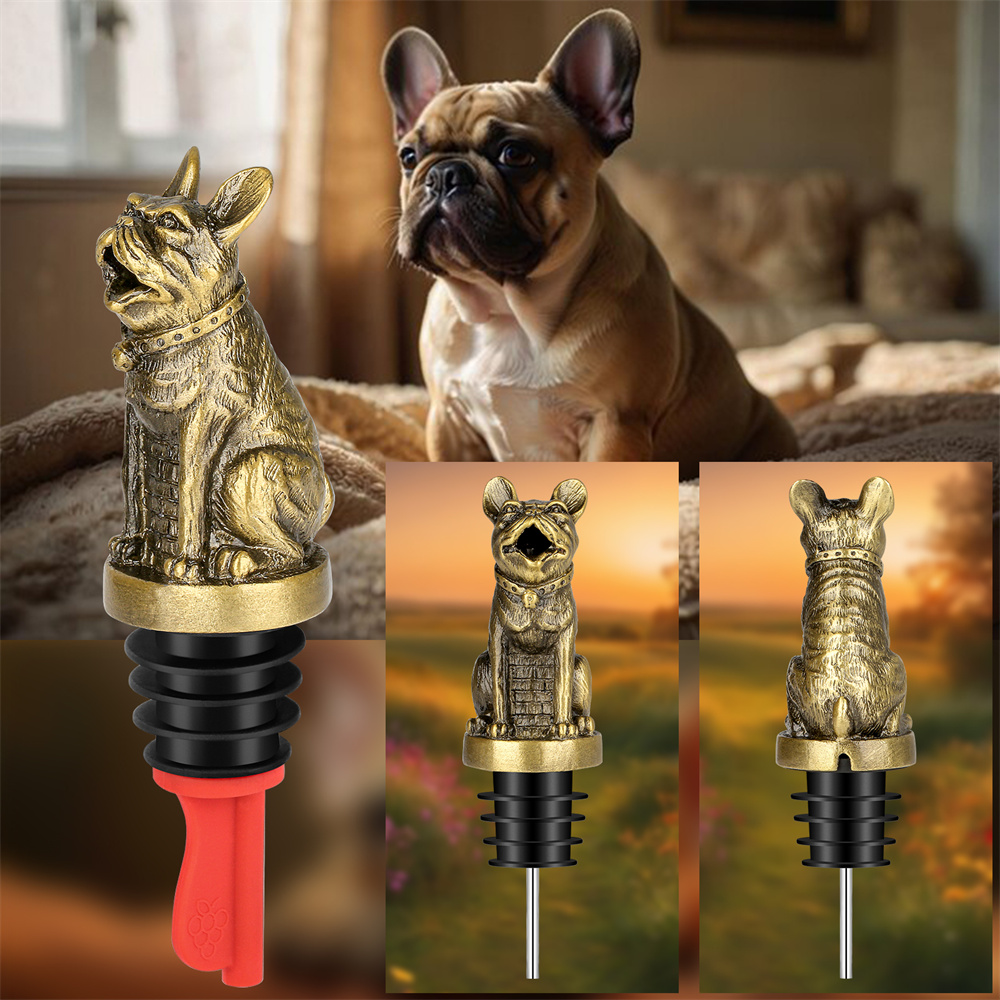 لطيف الفرنسية البلدغ النبيذ Po - مراجعة Wine Stopper Vacuum وسعره